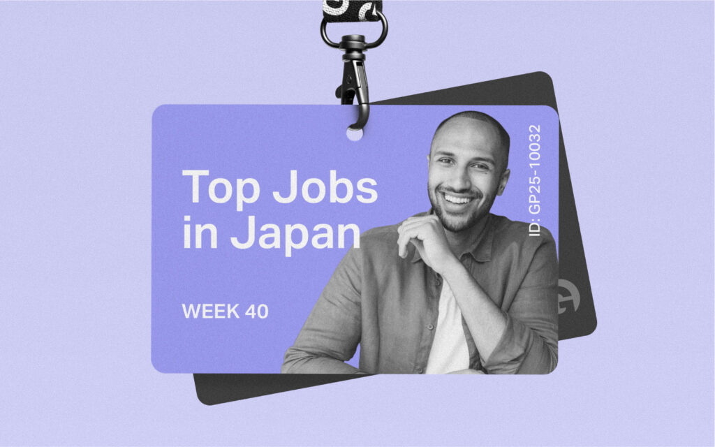 2025 Top Jobs in Japan Week 40